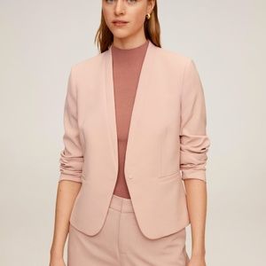 Mango Crepe Blazer